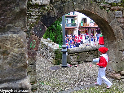 The Alarde in Hondarribia, Spain fills the old town