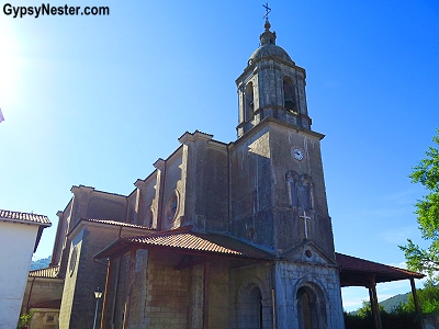 San Bartolomé Church in Bidania of the Basque Region of Spain