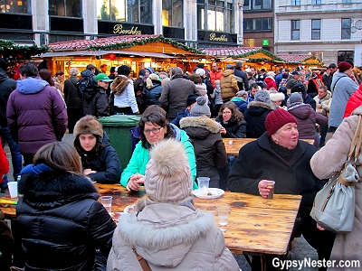 The Christmas Market in Budapest, Hungary