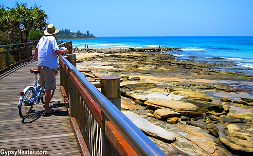 Caloundra Coastal Walk in Queensland, Australia