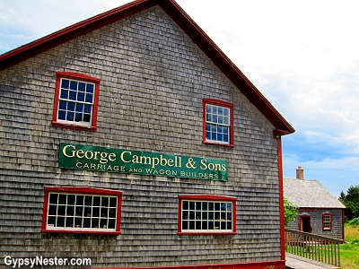 The Campbell Carriage Factory in New Brunswick, Canada