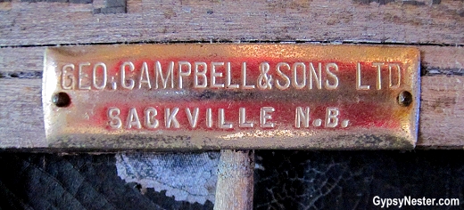 The Campbell Carriage Factory in New Brunswick, Canada