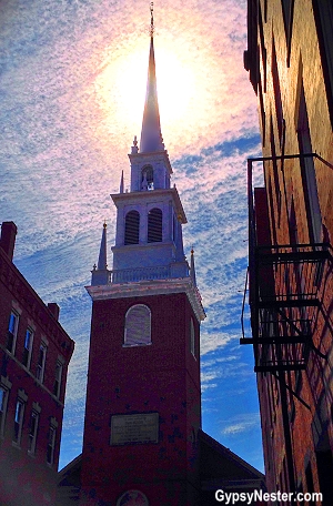 The Old North Church in Boston