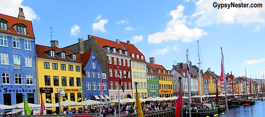 Colorful Nyhavn - Hans Christian Anderson lived in this neighborhood in Copenhagen, Denmark
