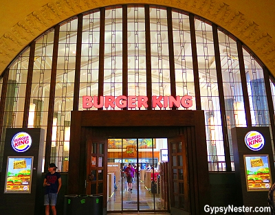 The most surprizingly elegant Burger King on the planet!