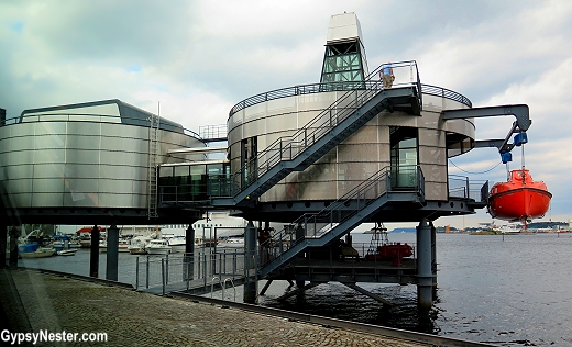 The oil museum in Stavanger, Norway is a replica offshore oil rig