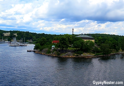 Sailing through the Stockholm archipelago, known in Swedish as Stockholm's Skärgård in Sweden