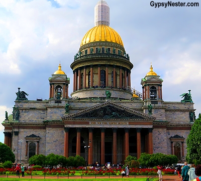 Saint Isaac's Cathedral in St. Peterburg, Russia