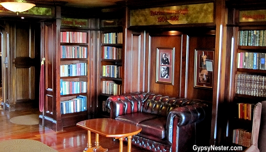 W.B. Yeats Library at the Irish Cottage in Galena Illinois