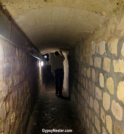The world's largest grave - the underground catacombs in Paris, France