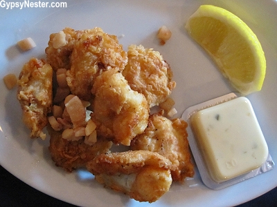 Eating cod tongues in Newfoundland