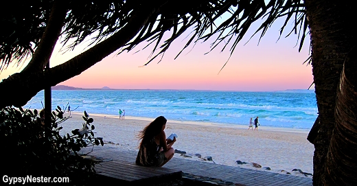 The beach in Noosa, Queensland, Australia