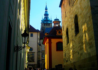 Inside the Prague Castle Walls