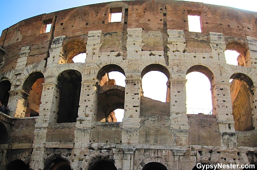 The Colosseum in Rome, Italy