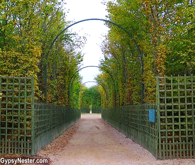 The gardens of the Palace of Versailles near Paris, France