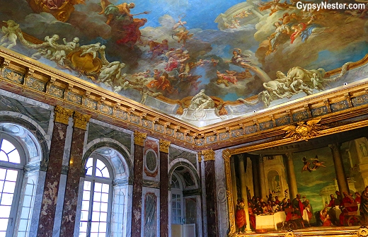 The Palace of Versailles near Paris, France