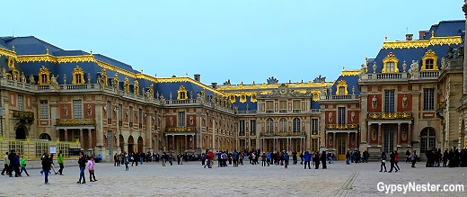 The Palace of Versailles near Paris, France