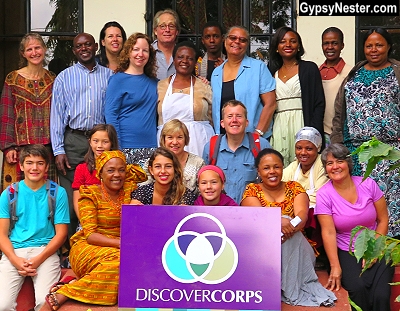 Our Discover Corps team in Tanzania, Africa