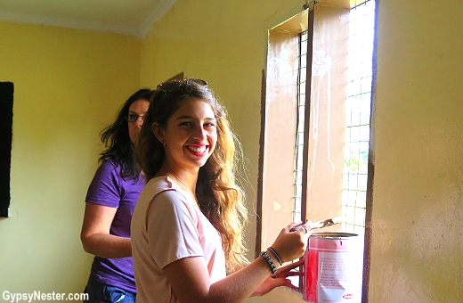 Our progress on classroom renovations with Discover Corps in Africa