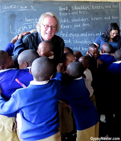 Having a blast teaching in Tanzania with Discover Corp!