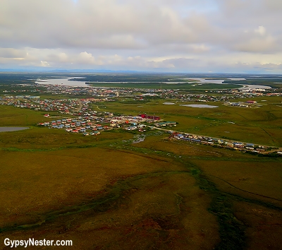 Flyga in i Bethel, Alaska