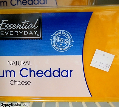 Groceries are really expensive in the grocery store in the Yupik village of Nunakauyak, or Toksook Bay, in Southwestern Alaska