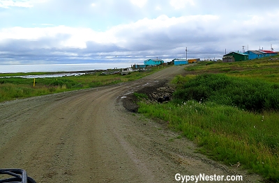 Nunakauyak, or Toksook Bay, a Yupik village in Southwestern Alaska