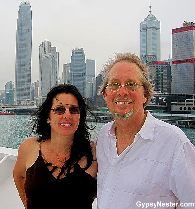 The GypsyNesters set sail from Hong Kong aboard Holland America's Volendam!