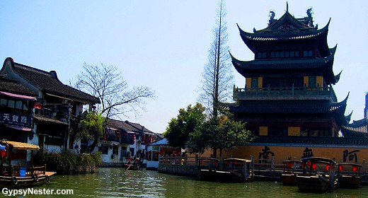 Zhujiajiao river town near Shanghai