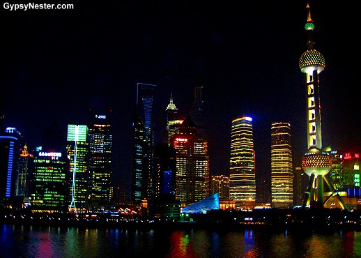 Shanghai at night