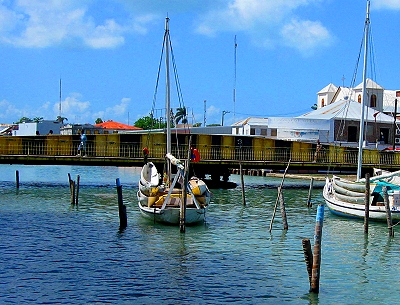 Belize City Swing Bridge