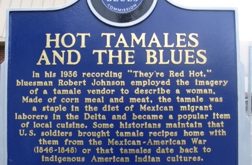 The Tamale Marker, Mississippi Blues Trail