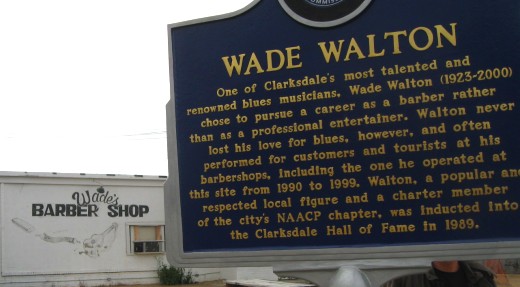 Wade Walton's Marker on Mississippi Blues Trail