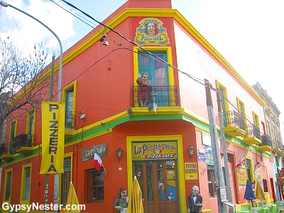 The neighboorhood of Boca in Buenos Aires, Argentina