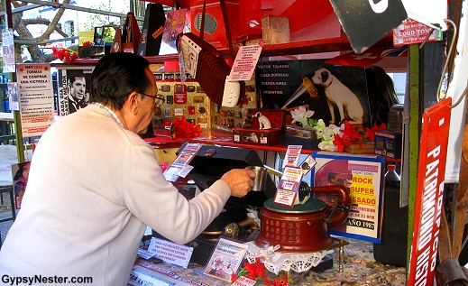 The Street Market in San Telmo, Buenos Aires, Argentina