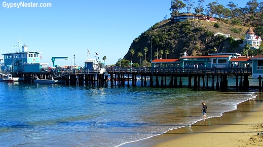 The Green Pleasure Pier in Avalon, Catalina Island, California