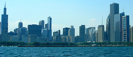 Chicago Skyline from the water