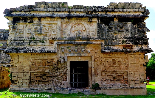 Las Monjas or The Nunnery at Chichen Itza in Mexico