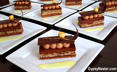 Chocolate Hazelnut Bar with Citrus Cream #princesschocolate