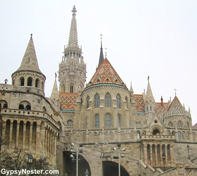 Fisherman's bastion in Budapest