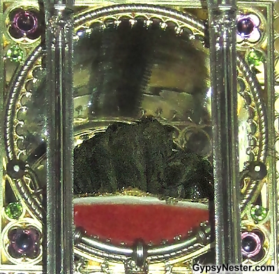 The relic of St. Stephen's hand in Budapest, Hungary