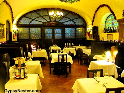 The oldest restaurant in Budapest, Hungary
