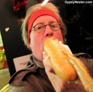 The half meter wurst selfie of Passau Germany