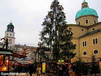 The Salzburg Christmas Market in Austria