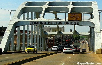 The Edmund Pettus Bridge, Selma Alabama