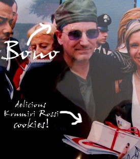 Bono with Krumiri Rossi!