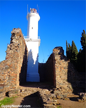 The lighthouse in Colonia Uruguay