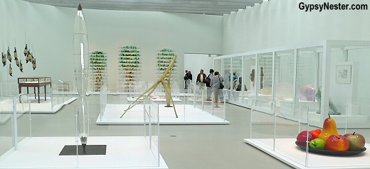 Contemporary Art + Design wing at Corning Museum of Glass in New York
