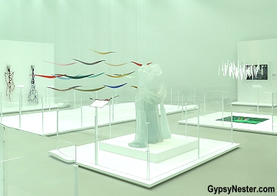 Contemporary Art + Design wing at Corning Museum of Glass in New York