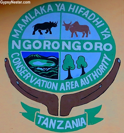 Entering Ngorongoro Conservation Area